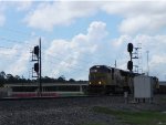 UP 3913 (EMD SD70M) leads the UP MFWHO-02